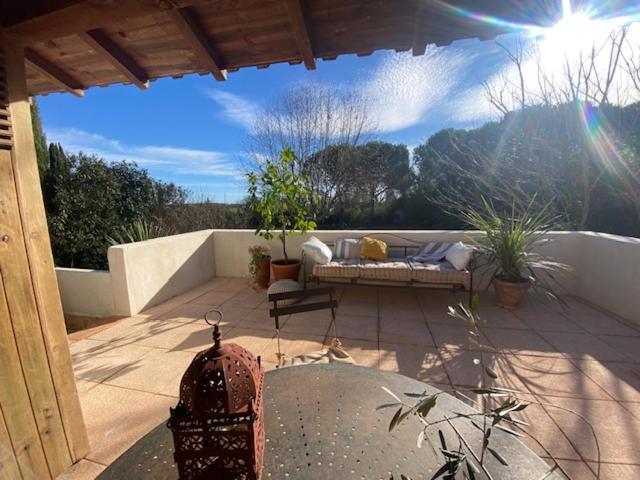 Petit Mas Calme Typique Du Sud ! Villa Valergues Eksteriør billede